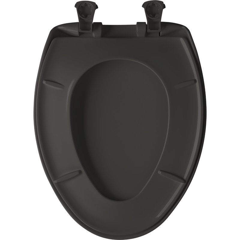 Elongated Toilet Seat and Lid, Thunder Grey