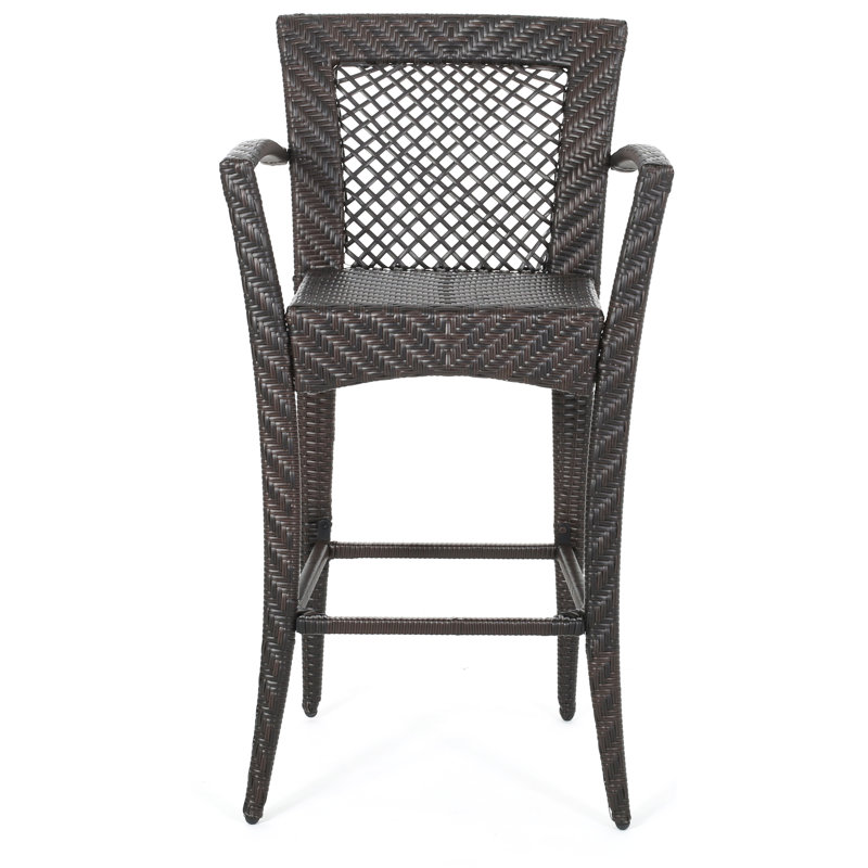 Gonvick Wicker Outdoor Stool