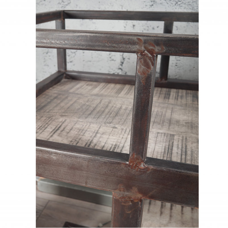 Heavy 106 cm H x 188 cm W Bookcase