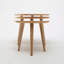 Moon Solid Wood Three Leg Coffee Table