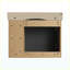 Meuble-lavabo mural 28 po avec lavabo en céramique blanche et porte à fermeture en douceur, emballage KD-1377077131