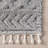 Akia Lattice High/Low Tassel Area Rug-1712623449