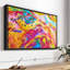 Marbre fluide, impression sur toile abstraite-449392674