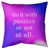 Bleu / fuchsia