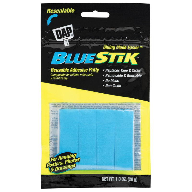 Mastic adhésif réutilisable Bluestik