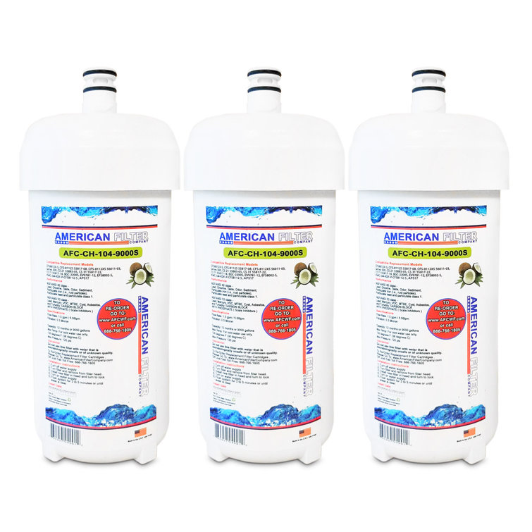 CFS8112-S Water Filters, Compatible with Cuno (R) CFS8112-S Water Filters (made by AFC)