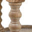 D 29,7 po x 16,5 po, tabel latéral à 2 niveaux, tabel d'extrémité naturel pour vestibule de chambre à coucher, brun
