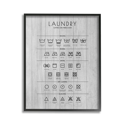 Bc-407_FG " Rustic Laundry Diagram " by Martina Pavlova