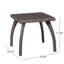 Table d'appoint brune pour l'espace extérieur-241771261