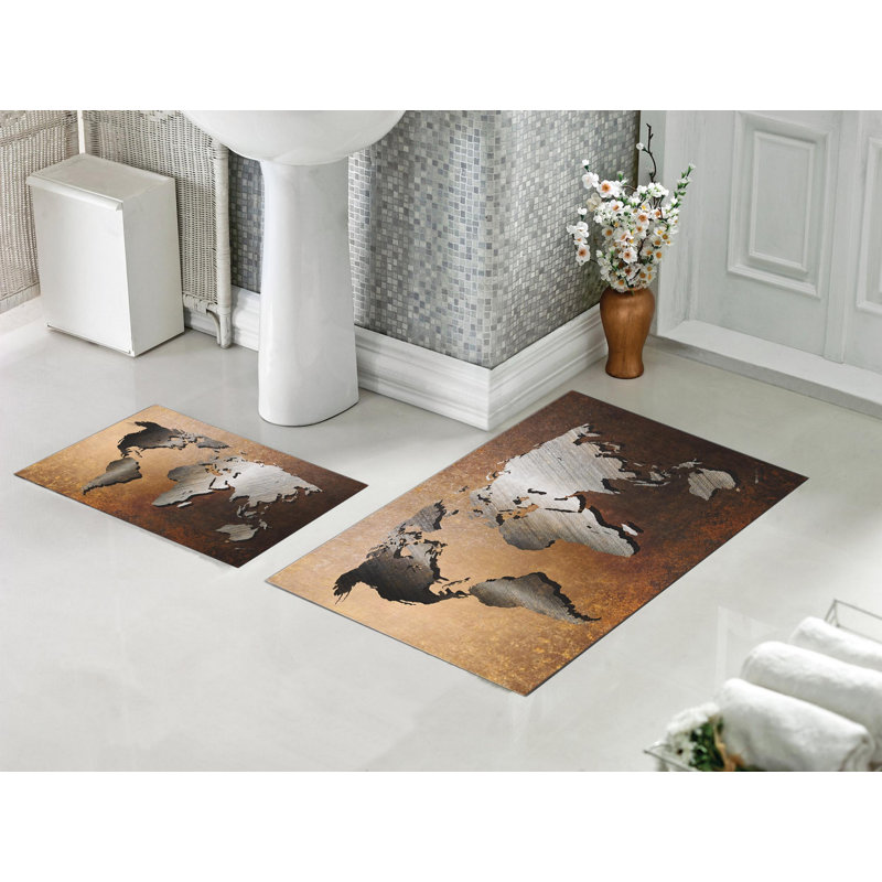 Ensemble de tapis de bain 2 pièces Dime