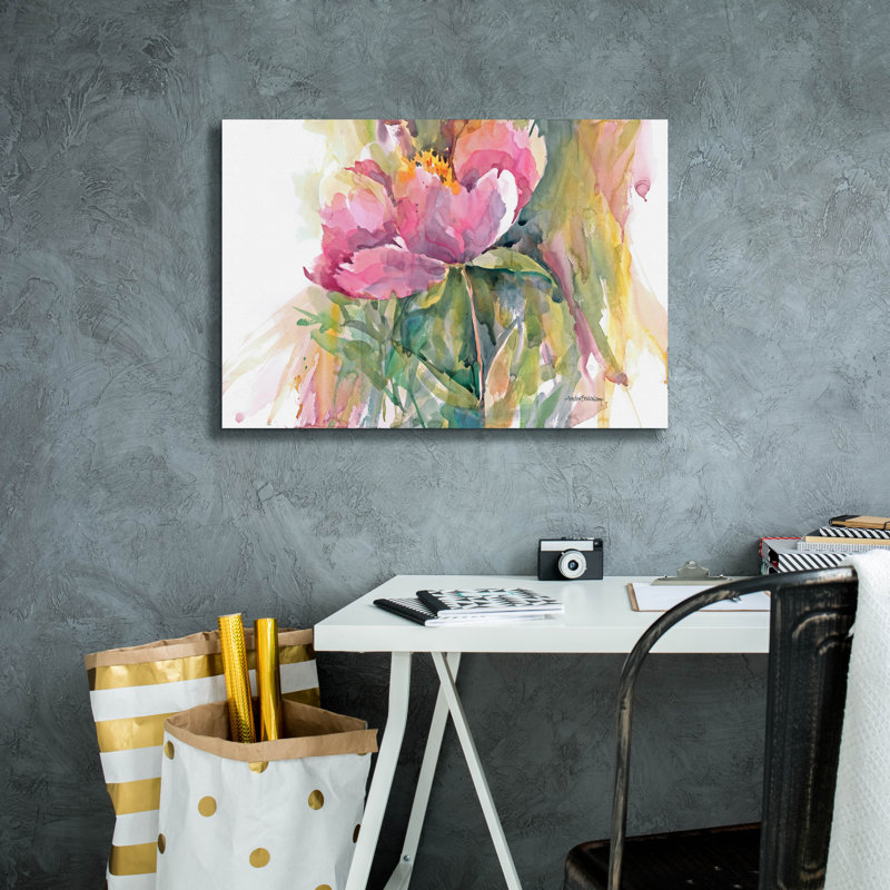 «Statuesque» par Annelein Beukenkamp, art mural sur toile, H 18 po x l 26 po x P 0,75 po