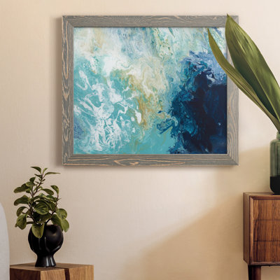 Ocean Flow - Peinture sur toile encadrée