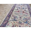 Tapis de zone en laine beige/rouge 4 pi x 13 pi 10 po one-of-kind à la main noué la Beaumont