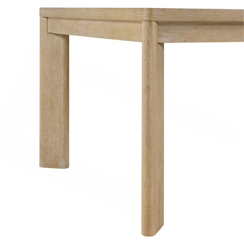 Brown Dining Table With Leaf