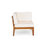 4-PIECE ACACIA WOOD SOFA SET