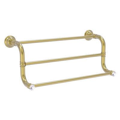 Carolina Crystal 18'' 3 Towel Bar