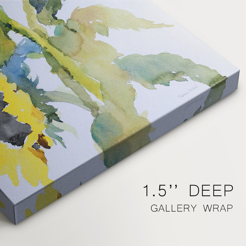 Sun Days III -Galery Enveloppé Cavas, H 36 po x l 24 po