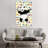 Panda with Guns Bright Dots - Painting Print on Canvas-45524717-45524716