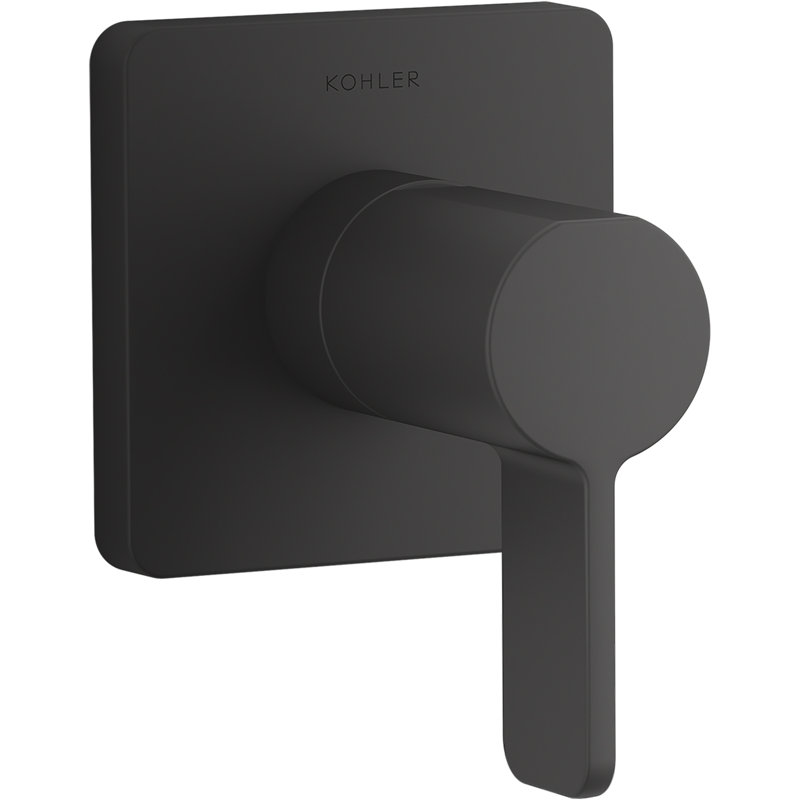 Parallel Transfer Valve Trim, Matte Black