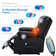 53.1'' Faux Leather Reclining Loveseat with Massage&Heat Function