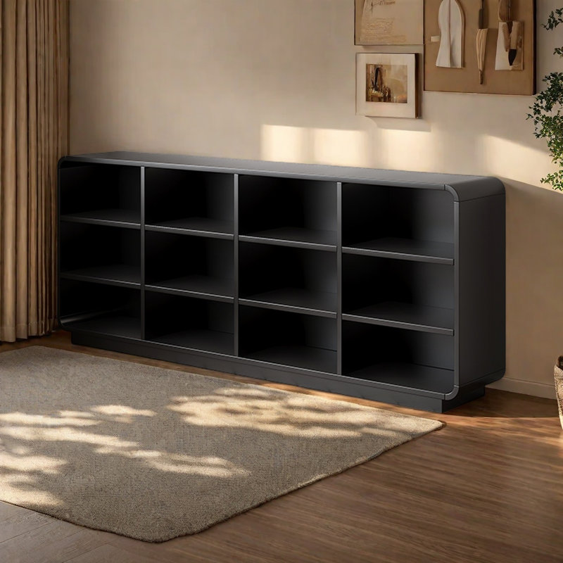 Bibliothèque classique et élégante, (3 tablettes) H 31,4 po x l 70,8 po x P 11,8 po