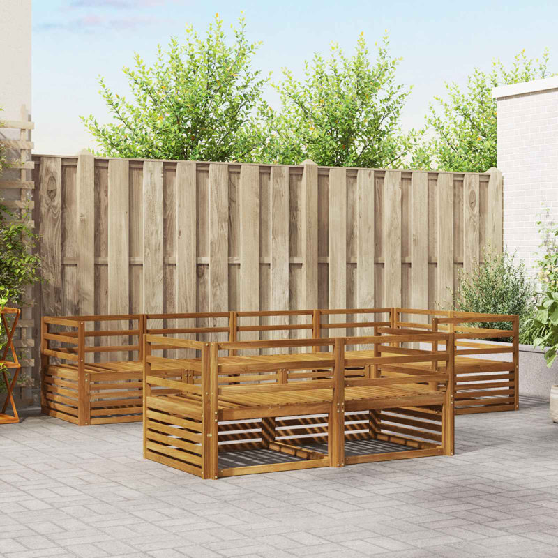 325cm Wide Patio Sectional Set