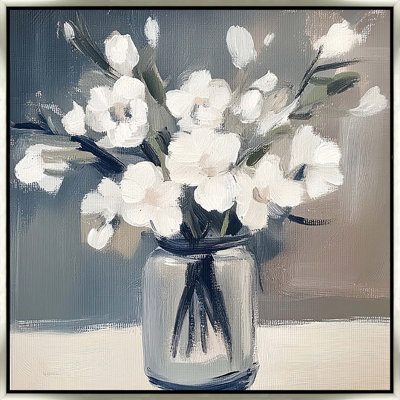 Softly Blooming 1 - Framed