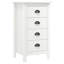 Buffet Hill - Armoire de rangement en bois de pin massif de 18,1 po de hauteur, 31,5 po-330248225