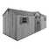 Lifetime 20 Ft. x 8 Ft. High-Density Polyethylene (Plastic) Outdoor Storage Shed with Steel-Reinforced Construction