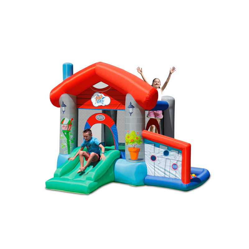 9.1' x 9.8' Bounce House with Slide