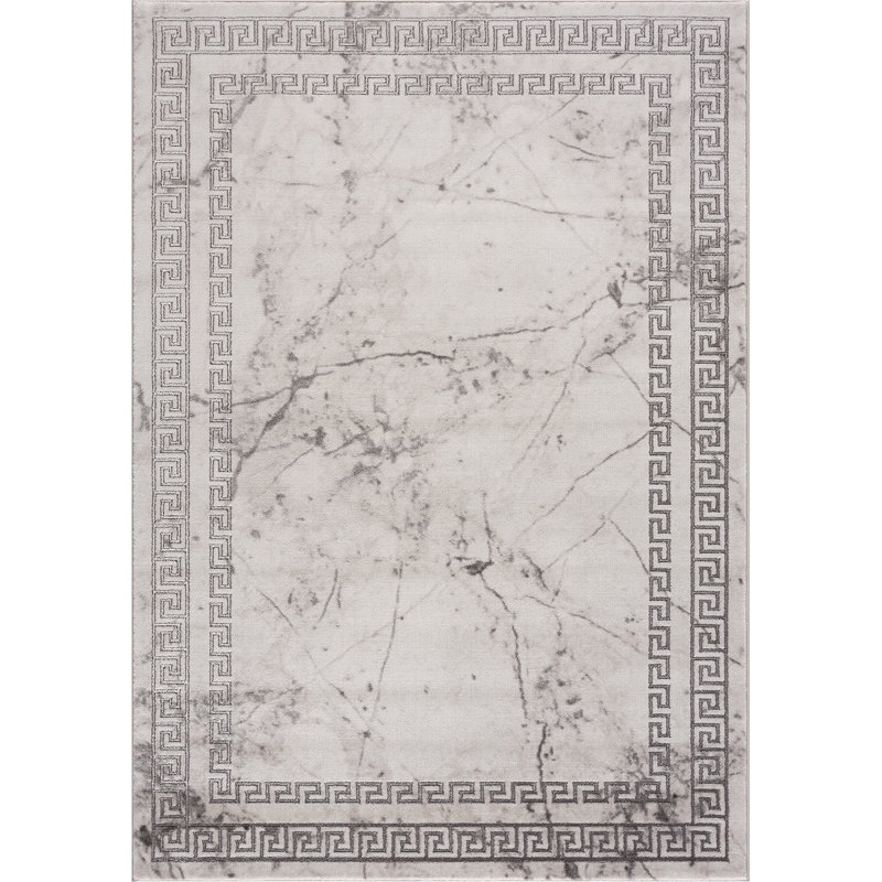 Tapis gris Philon, Rectangle 2 pi 7 po x 4 pi 11 po