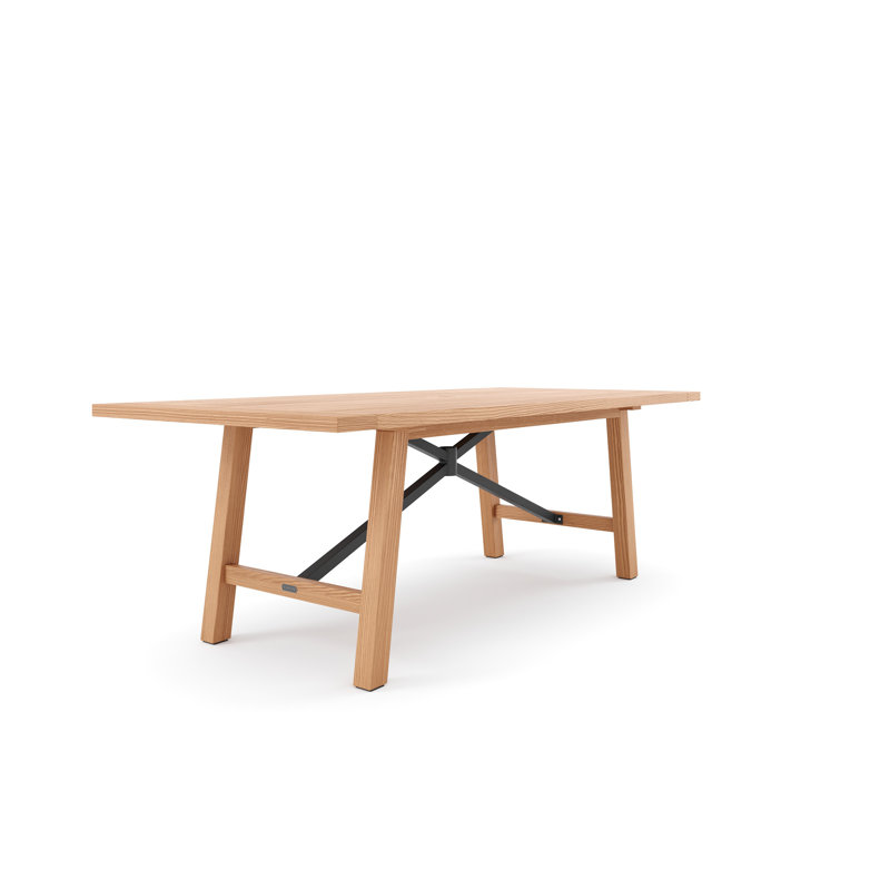 Truss Outdoor Teak Dining Table