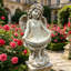 Sculpture d'ange chérubin résistante aux intempéries pour décoration intérieure et extérieure