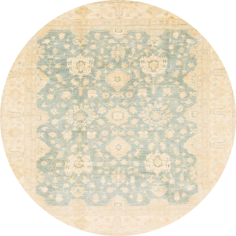 Tapis abstrait moderne 793, Rond 7 pi