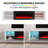 Bhhatu Highgloss Wall Mounted Floating Fireplace TV Stand-1868643164-1867242237