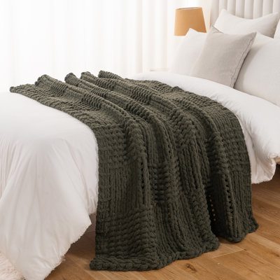 Jeté épais Chunky Knit, 50 po x 60 po