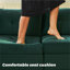 Canapé modulaire rembourré 116,6 po Soneson-608764767