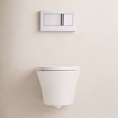 Veil Wall-Hung Dual-Flush Toilet