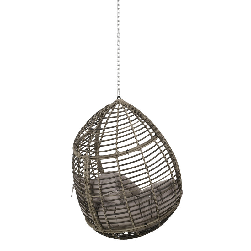Hanging Chair With 8Ft Chain, , 26 In Package Width Chain Lounger, Water- Cushions, Width, Relaxing