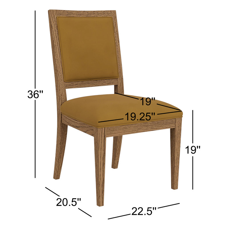 Chaise d'appoint rembourrée Adley