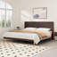 Base de lit tapissier avec tête de lit à oreilles Deeb-553496537-598882182