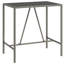 Table de bar d'extérieur rectangulaire L 43,3 po x l 27,6 po Dannyel-88468387