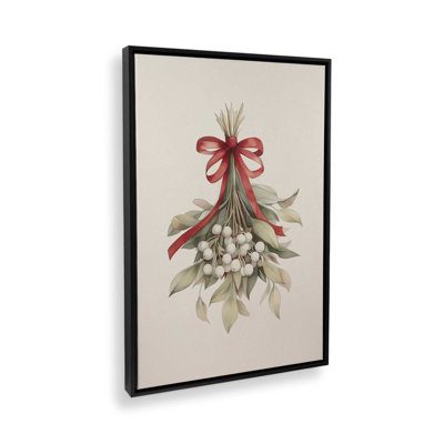 Mistletoe Magic Canvas Art Print