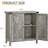 Sideboard Buffet Cabinet with Adjustable Shelf, Modern Farmhouse Kitchen Storage Cabinet-1465476831