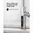 Single Handle Kitchen Faucet with Accessories-93486580