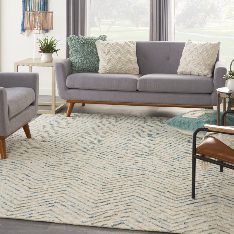 Tulia Chevron Hand Woven Area Rug, Rectangle 236 x 297cm