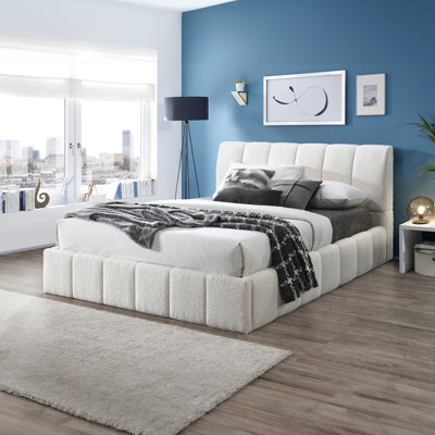 Lit plateforme tapissier Birjesh