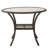 Libny 40'' W Round Outdoor Dining Table with Umbrella Hole -1369093177