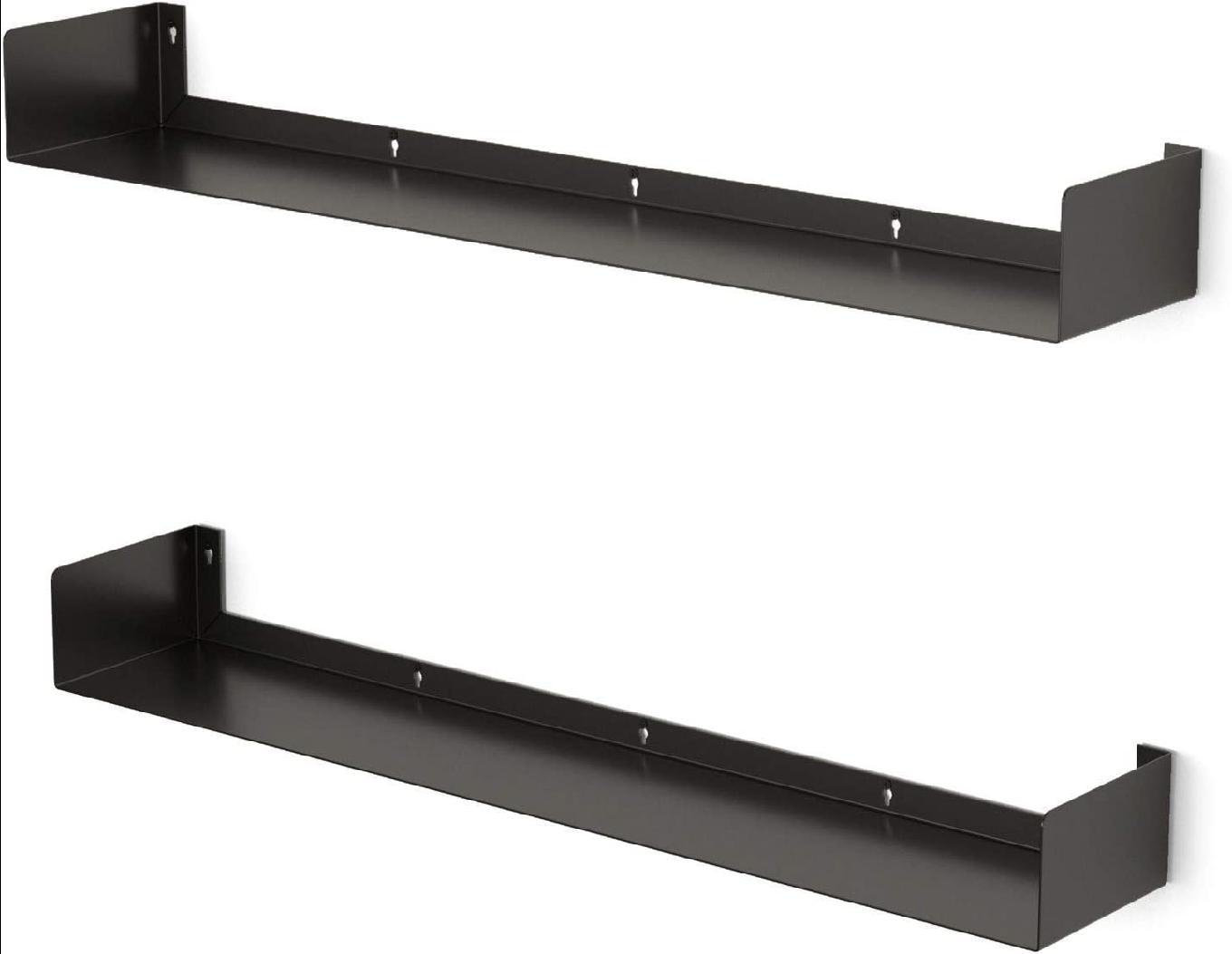 Stainless Steel Floating Shelf Latitude Run Size: 60