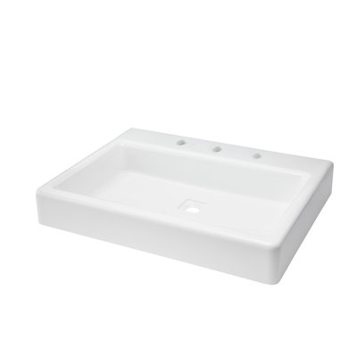 Oak Hill 30" Three-Hole Lavatory W/Deck